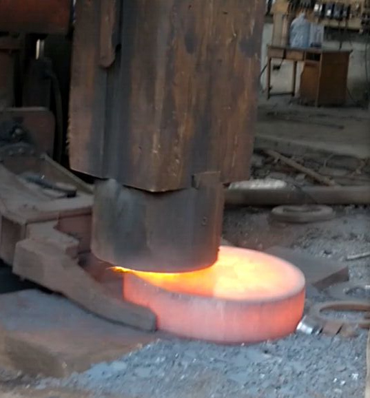 環(huán)形鍛件鍛造過(guò)程