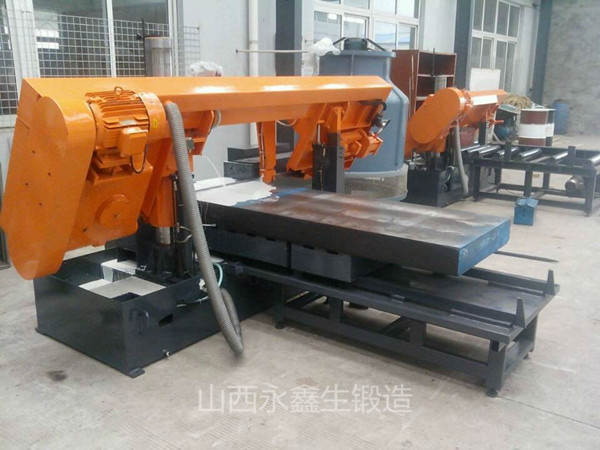 環形鍛件的原材料切割