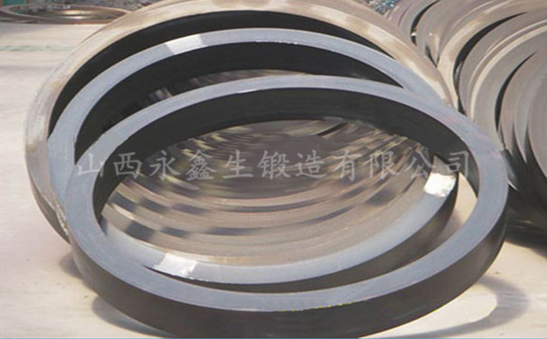 滲碳后的環形鍛件