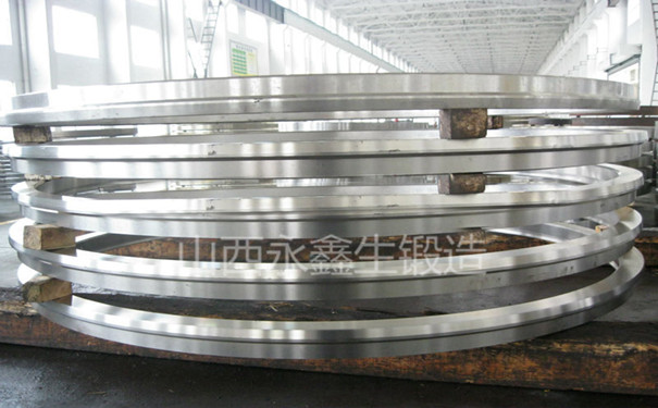 硬度合格的環形鍛件