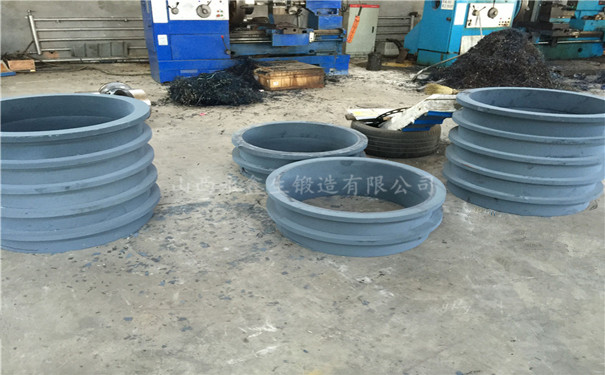 熱處理后的環形鍛件