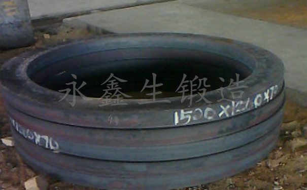 冷卻后的環形鍛件